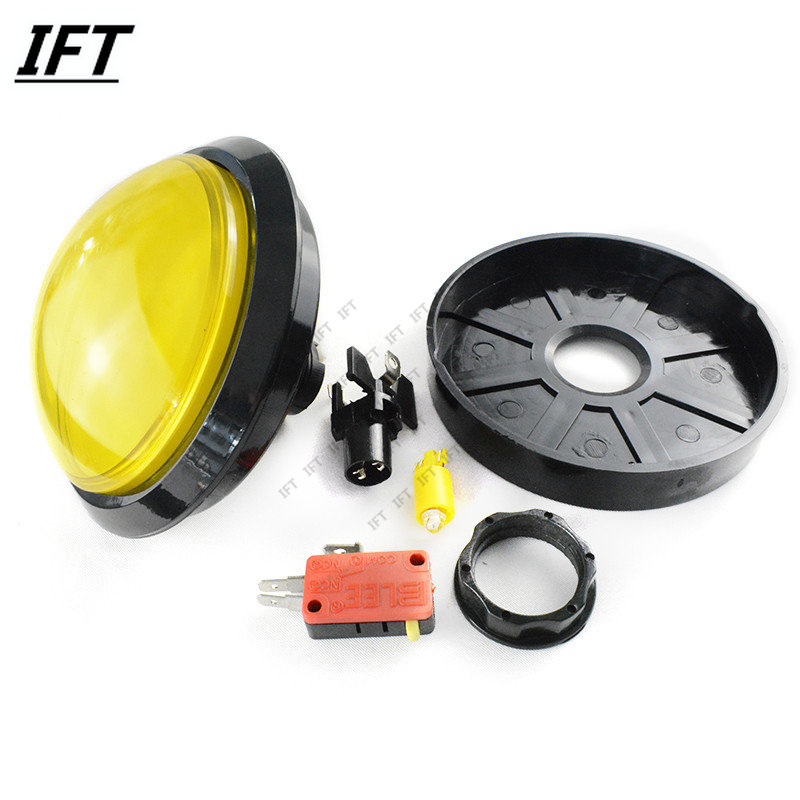 100mm Push Button 5/12V Illumi - Arcade Vending Machines ulasan dan harga