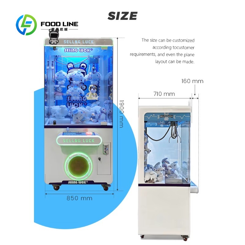Custom Coin Operated Metal Cra - Arcade Toy Claw Vending Machine ulasan dan harga